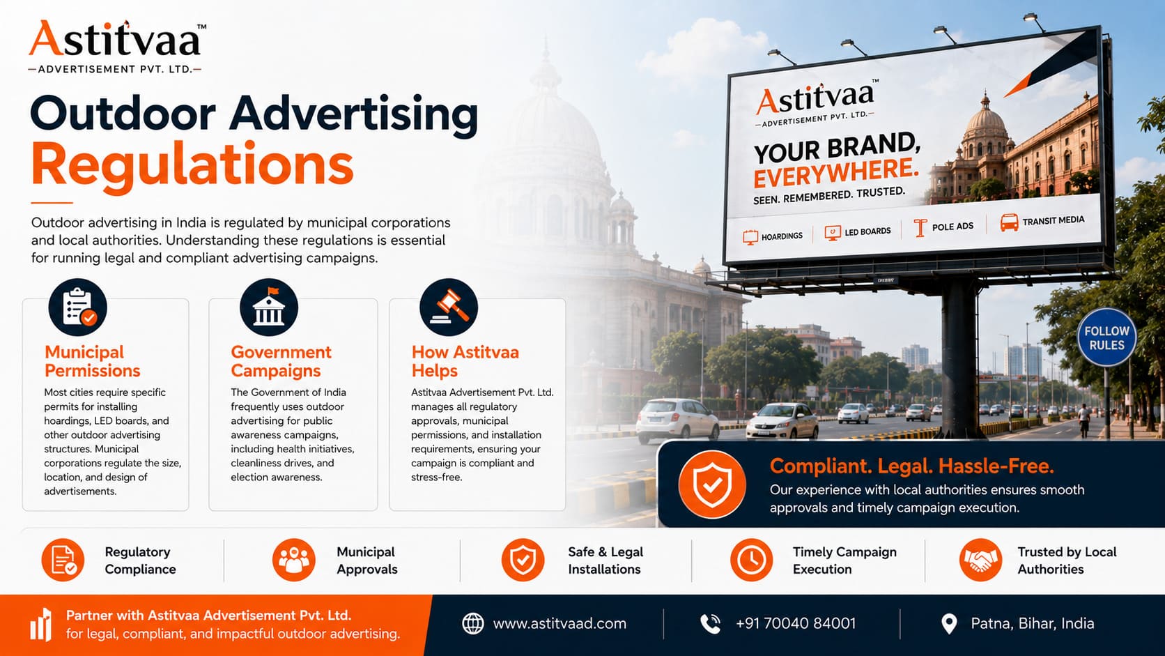 Government Support for Outdoor Advertising in India